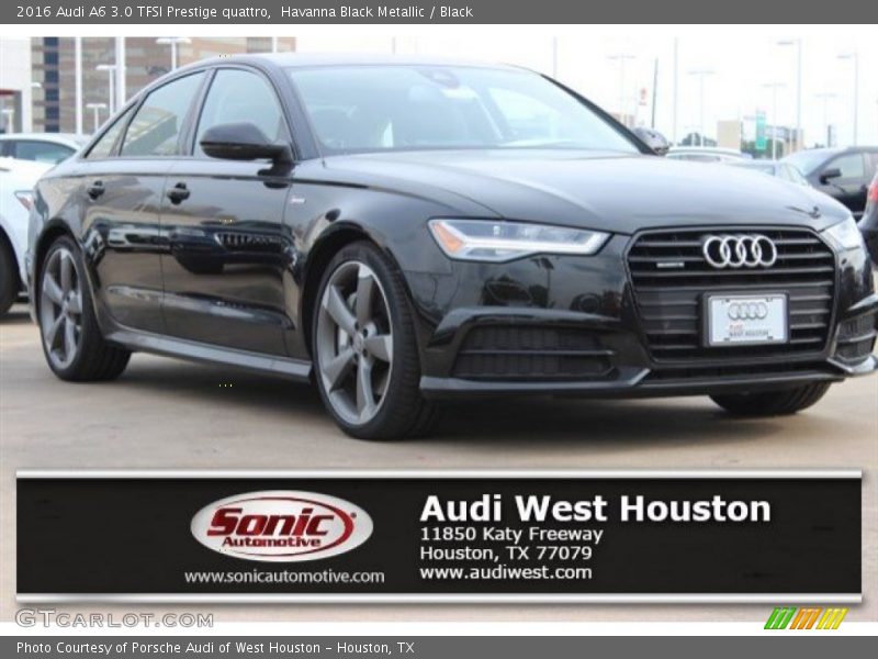 Havanna Black Metallic / Black 2016 Audi A6 3.0 TFSI Prestige quattro