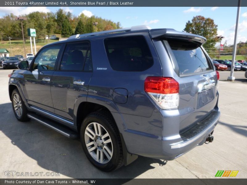 Shoreline Blue Pearl / Black Leather 2011 Toyota 4Runner Limited 4x4