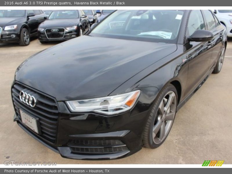Front 3/4 View of 2016 A6 3.0 TFSI Prestige quattro