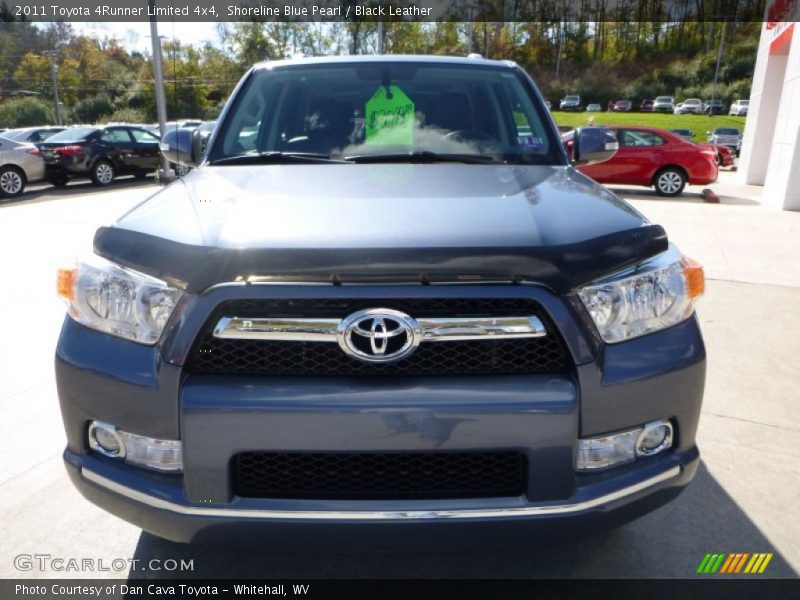 Shoreline Blue Pearl / Black Leather 2011 Toyota 4Runner Limited 4x4