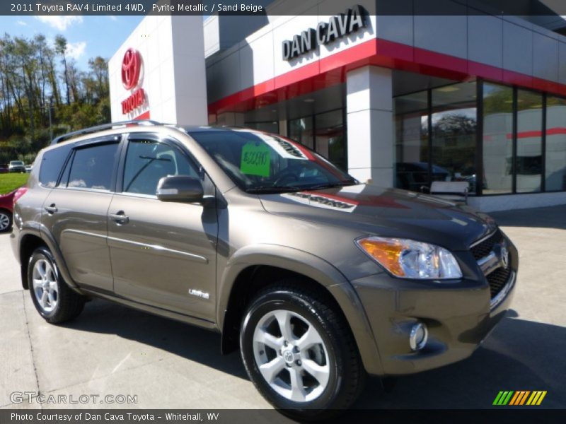 Pyrite Metallic / Sand Beige 2011 Toyota RAV4 Limited 4WD