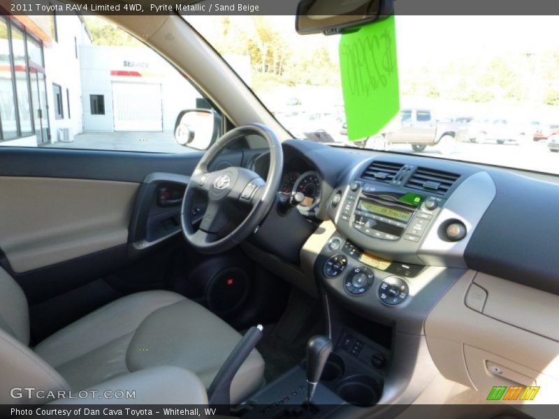 Pyrite Metallic / Sand Beige 2011 Toyota RAV4 Limited 4WD