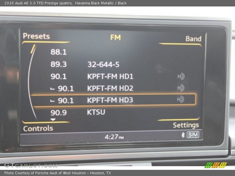 Havanna Black Metallic / Black 2016 Audi A6 3.0 TFSI Prestige quattro
