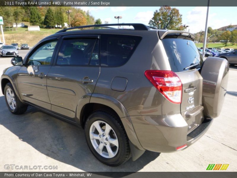 Pyrite Metallic / Sand Beige 2011 Toyota RAV4 Limited 4WD