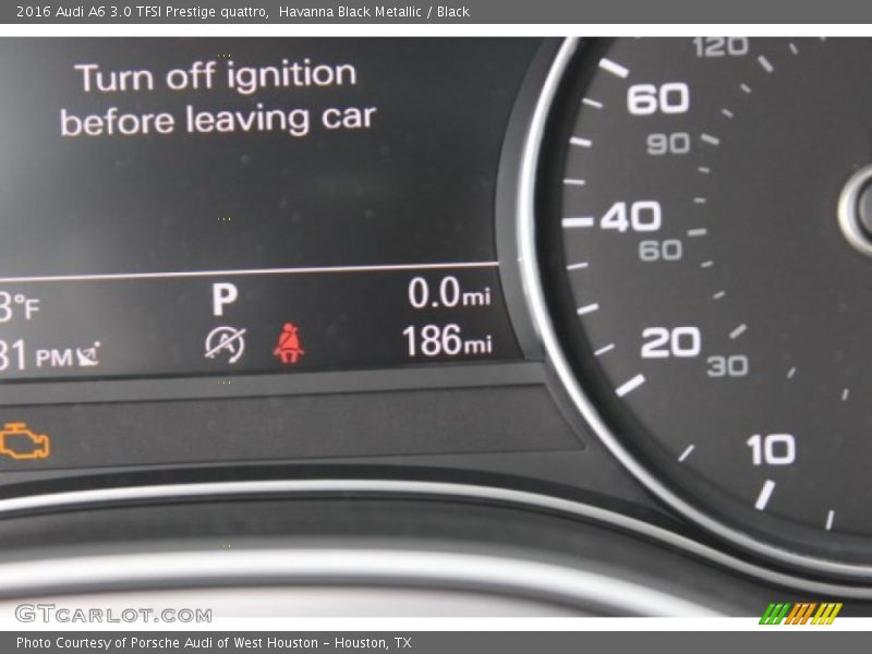 Havanna Black Metallic / Black 2016 Audi A6 3.0 TFSI Prestige quattro