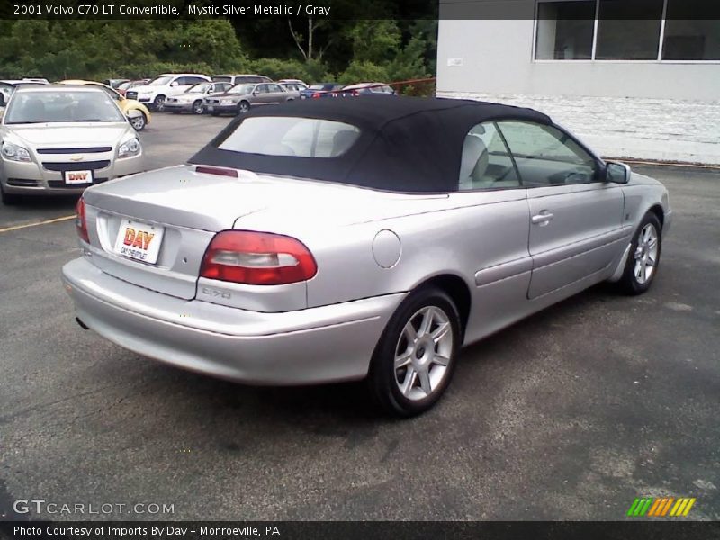 Mystic Silver Metallic / Gray 2001 Volvo C70 LT Convertible