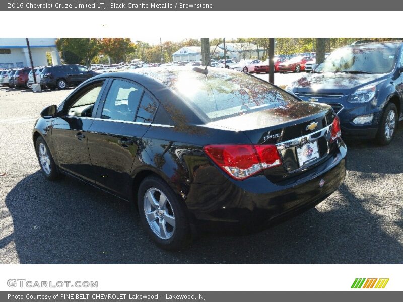 Black Granite Metallic / Brownstone 2016 Chevrolet Cruze Limited LT