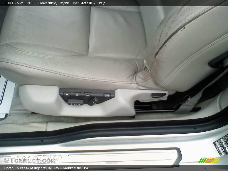 Mystic Silver Metallic / Gray 2001 Volvo C70 LT Convertible