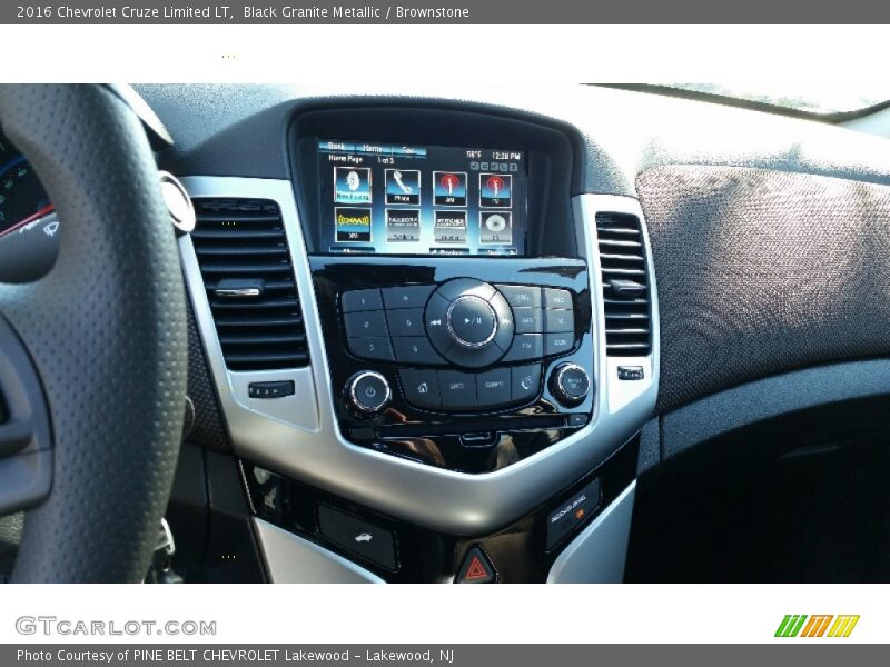 Black Granite Metallic / Brownstone 2016 Chevrolet Cruze Limited LT