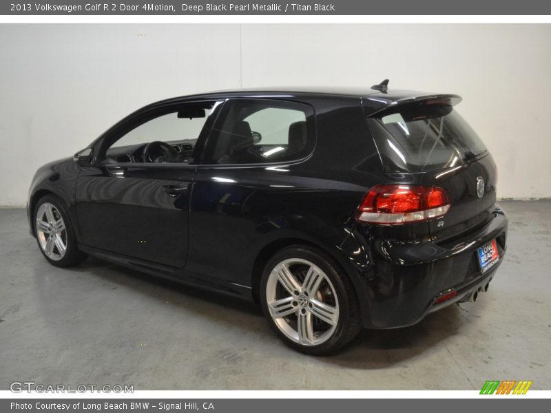Deep Black Pearl Metallic / Titan Black 2013 Volkswagen Golf R 2 Door 4Motion