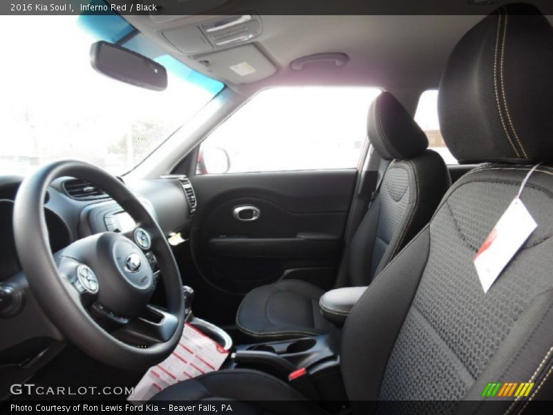 Inferno Red / Black 2016 Kia Soul !