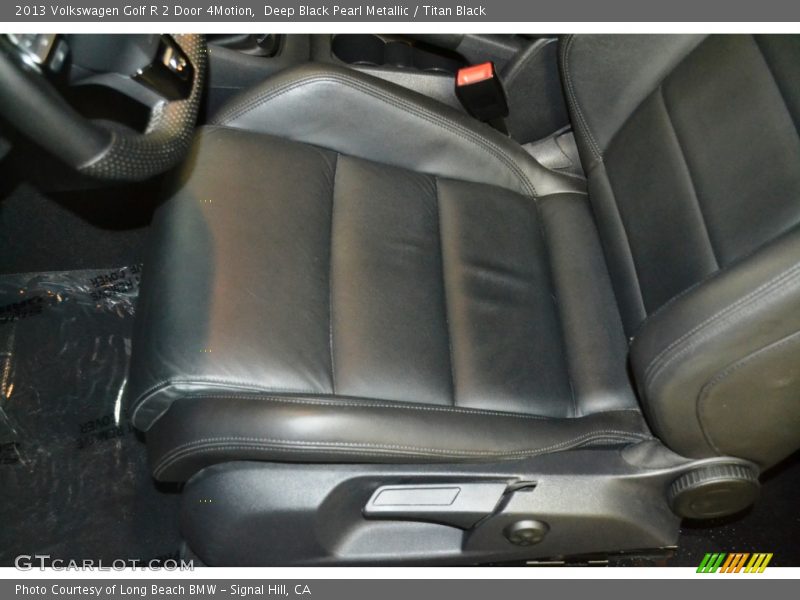 Deep Black Pearl Metallic / Titan Black 2013 Volkswagen Golf R 2 Door 4Motion