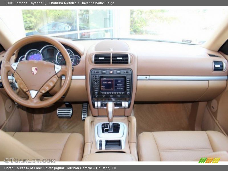 Titanium Metallic / Havanna/Sand Beige 2006 Porsche Cayenne S