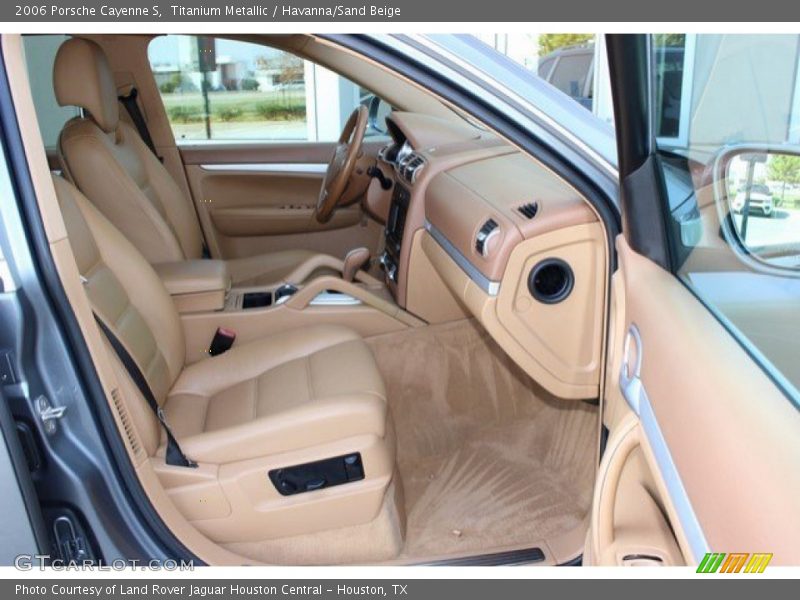 Titanium Metallic / Havanna/Sand Beige 2006 Porsche Cayenne S