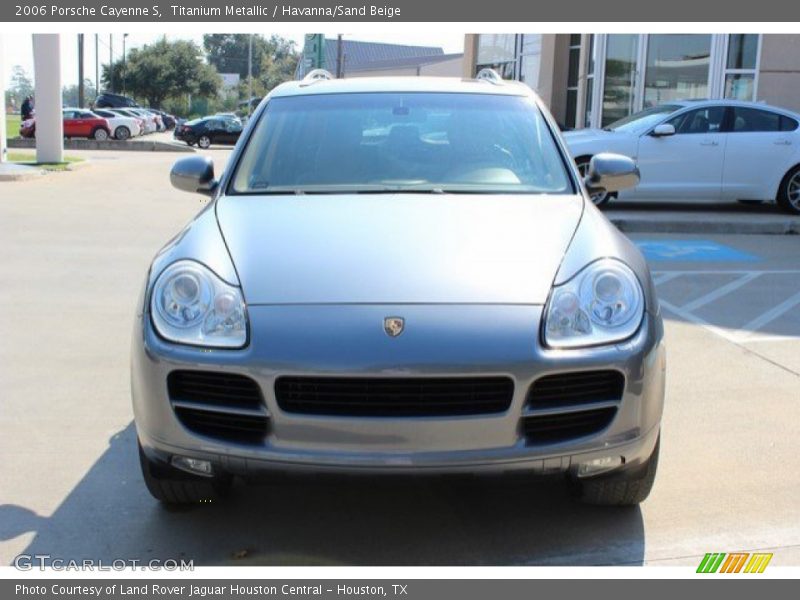 Titanium Metallic / Havanna/Sand Beige 2006 Porsche Cayenne S