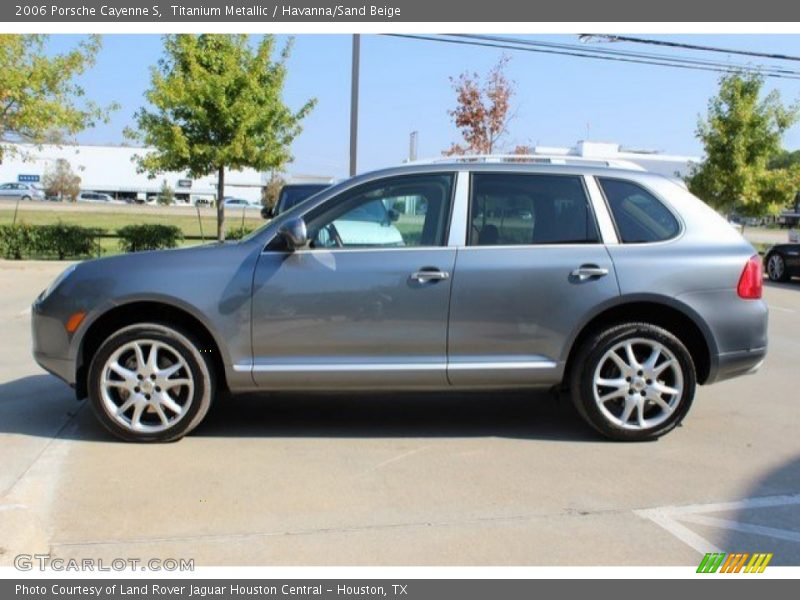 Titanium Metallic / Havanna/Sand Beige 2006 Porsche Cayenne S