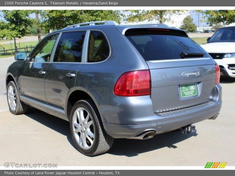 Titanium Metallic / Havanna/Sand Beige 2006 Porsche Cayenne S