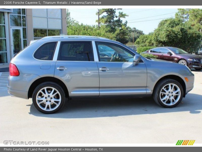 Titanium Metallic / Havanna/Sand Beige 2006 Porsche Cayenne S