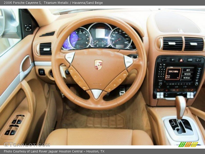 Titanium Metallic / Havanna/Sand Beige 2006 Porsche Cayenne S