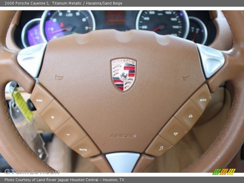 Titanium Metallic / Havanna/Sand Beige 2006 Porsche Cayenne S