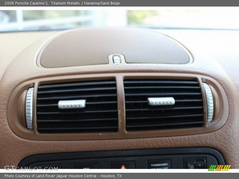 Titanium Metallic / Havanna/Sand Beige 2006 Porsche Cayenne S