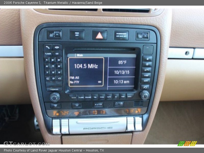 Titanium Metallic / Havanna/Sand Beige 2006 Porsche Cayenne S