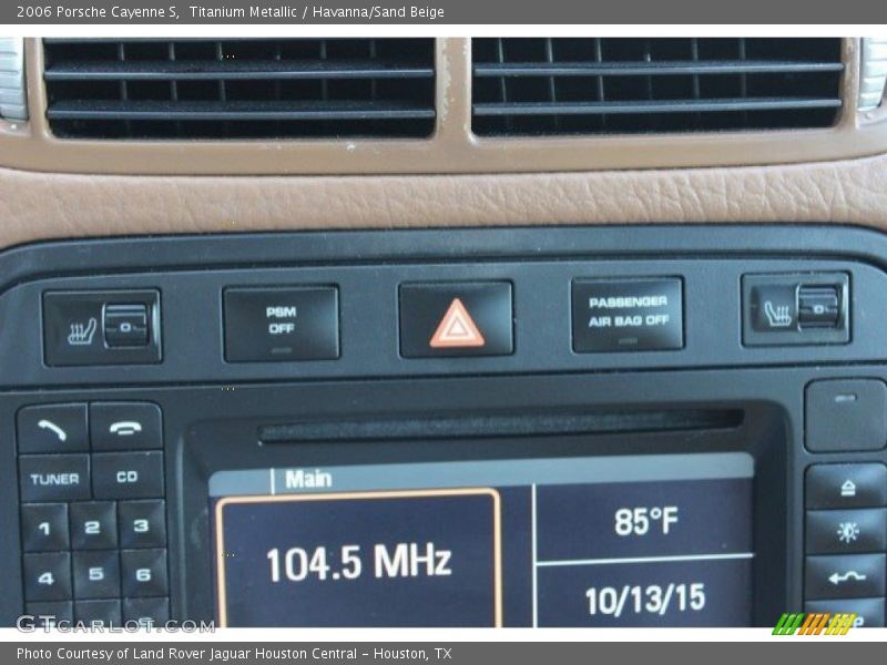 Titanium Metallic / Havanna/Sand Beige 2006 Porsche Cayenne S