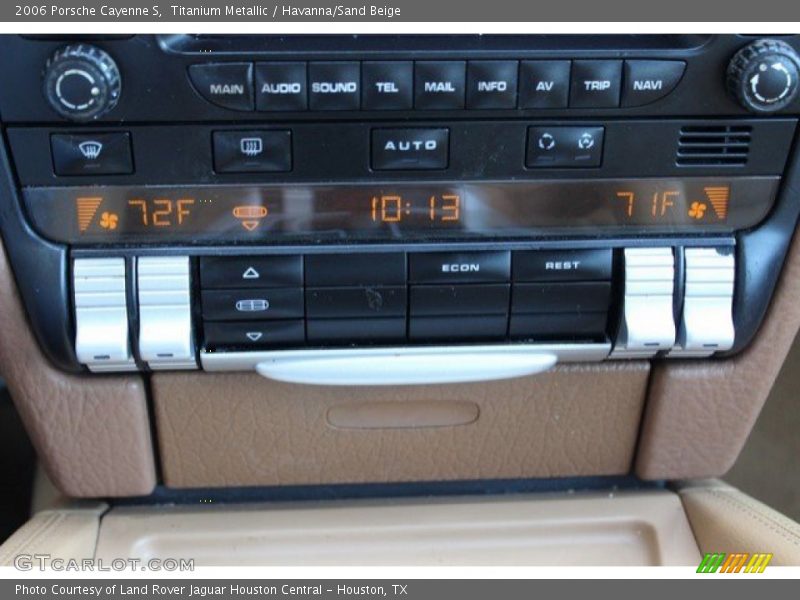 Titanium Metallic / Havanna/Sand Beige 2006 Porsche Cayenne S