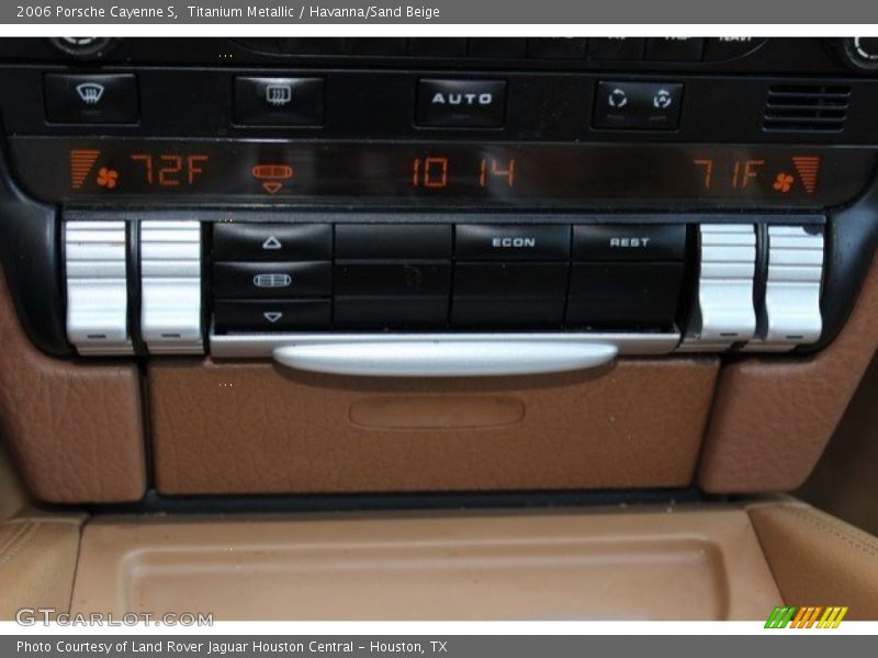Titanium Metallic / Havanna/Sand Beige 2006 Porsche Cayenne S