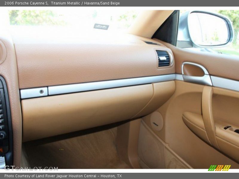 Titanium Metallic / Havanna/Sand Beige 2006 Porsche Cayenne S