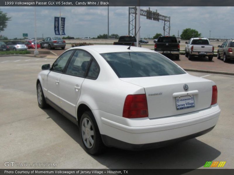 Candy White / Black 1999 Volkswagen Passat GLX V6 Sedan