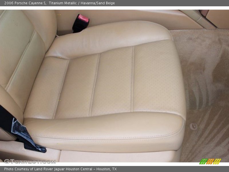 Titanium Metallic / Havanna/Sand Beige 2006 Porsche Cayenne S