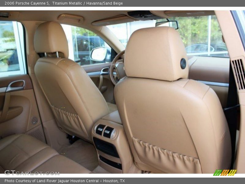 Titanium Metallic / Havanna/Sand Beige 2006 Porsche Cayenne S