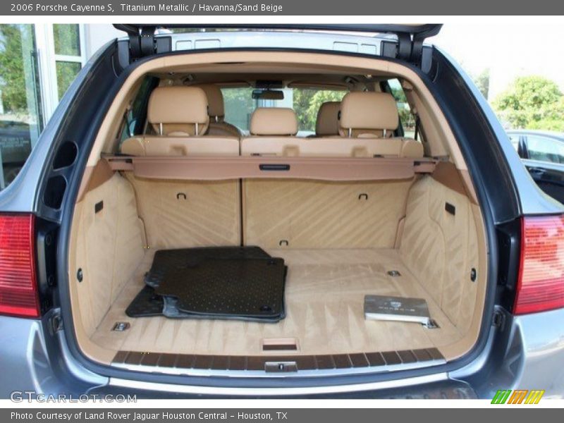 Titanium Metallic / Havanna/Sand Beige 2006 Porsche Cayenne S