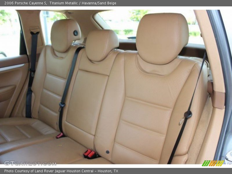 Titanium Metallic / Havanna/Sand Beige 2006 Porsche Cayenne S