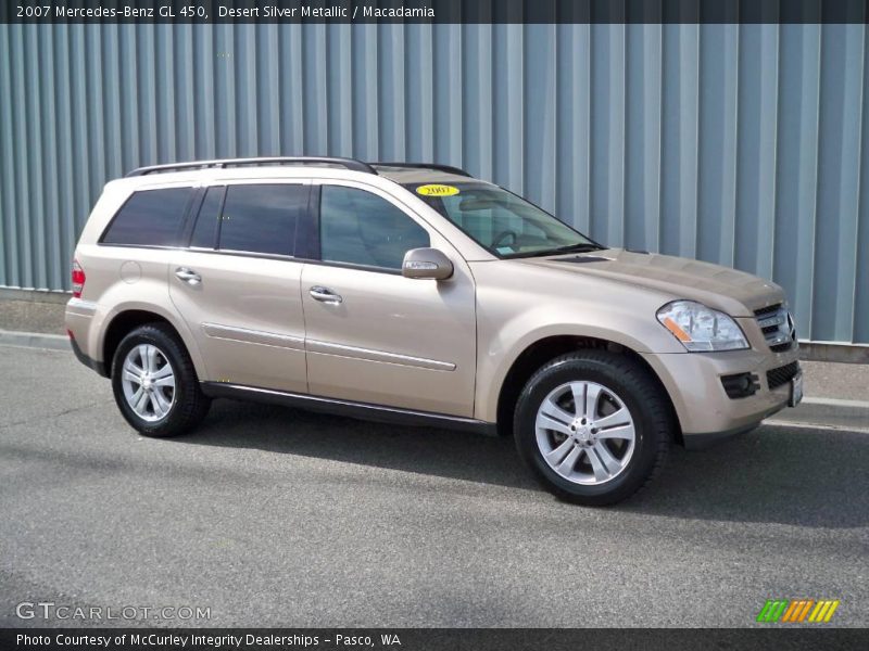 Desert Silver Metallic / Macadamia 2007 Mercedes-Benz GL 450