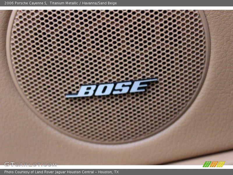 Titanium Metallic / Havanna/Sand Beige 2006 Porsche Cayenne S