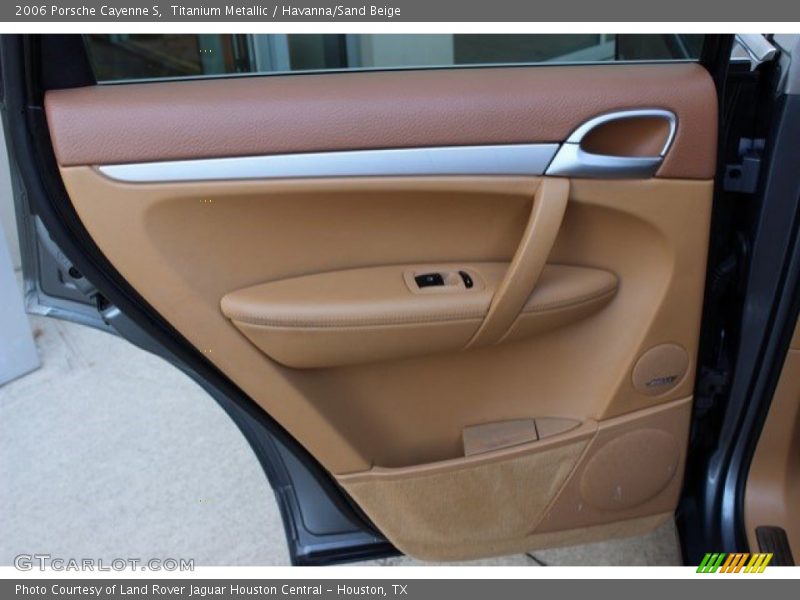 Titanium Metallic / Havanna/Sand Beige 2006 Porsche Cayenne S