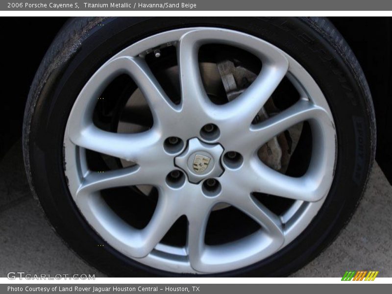 Titanium Metallic / Havanna/Sand Beige 2006 Porsche Cayenne S