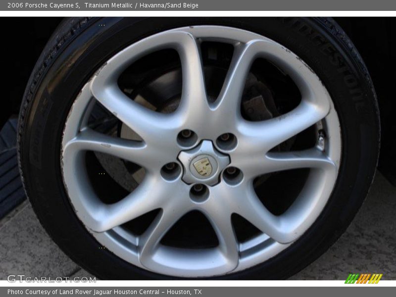 Titanium Metallic / Havanna/Sand Beige 2006 Porsche Cayenne S