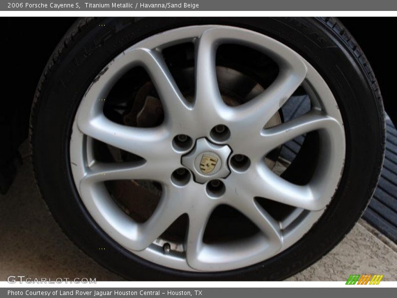 Titanium Metallic / Havanna/Sand Beige 2006 Porsche Cayenne S