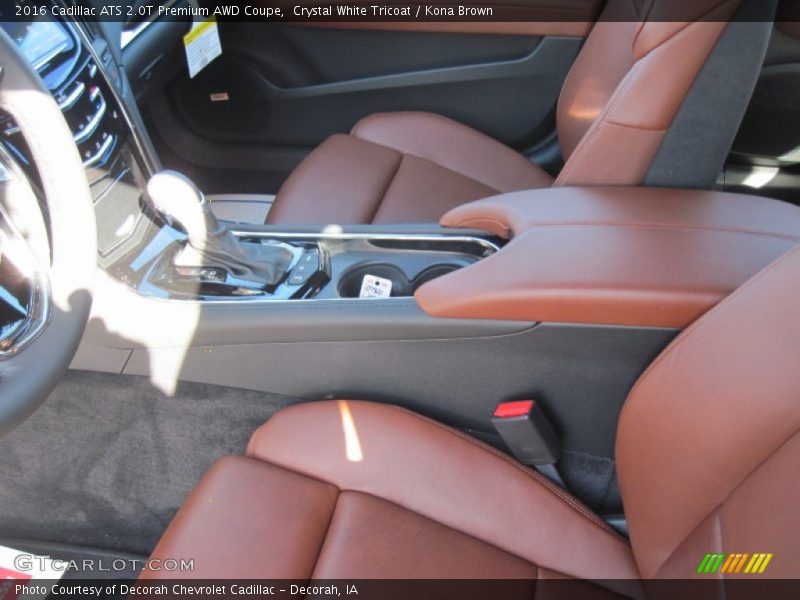  2016 ATS 2.0T Premium AWD Coupe Kona Brown Interior