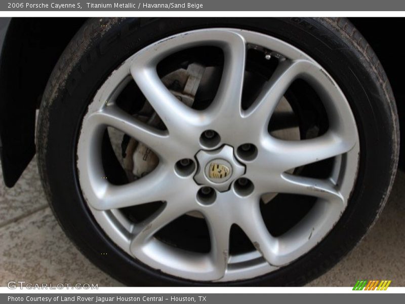 Titanium Metallic / Havanna/Sand Beige 2006 Porsche Cayenne S