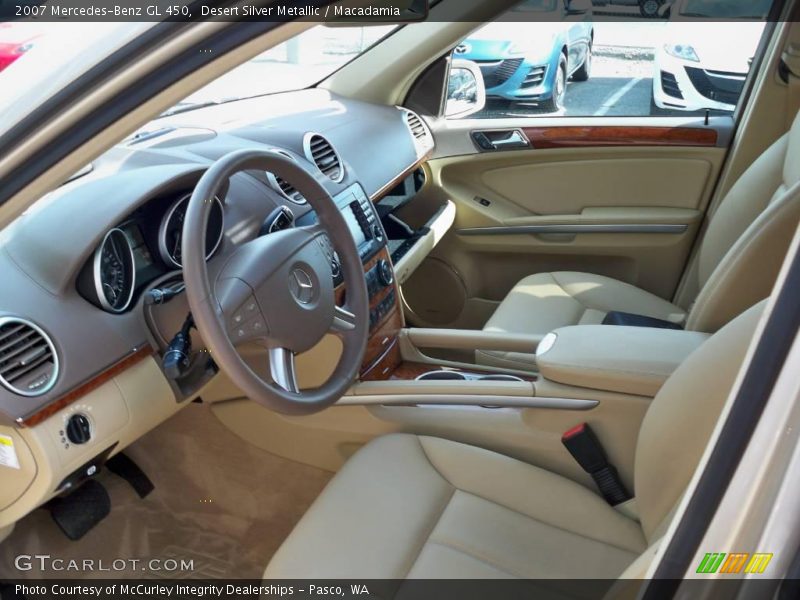 Desert Silver Metallic / Macadamia 2007 Mercedes-Benz GL 450