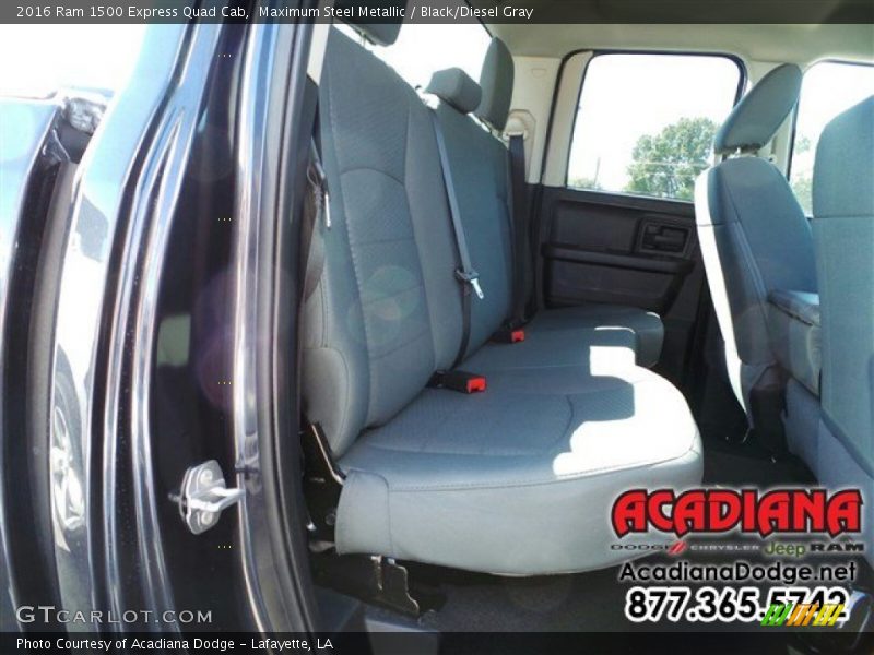 Maximum Steel Metallic / Black/Diesel Gray 2016 Ram 1500 Express Quad Cab