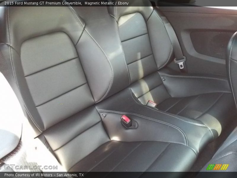 Magnetic Metallic / Ebony 2015 Ford Mustang GT Premium Convertible