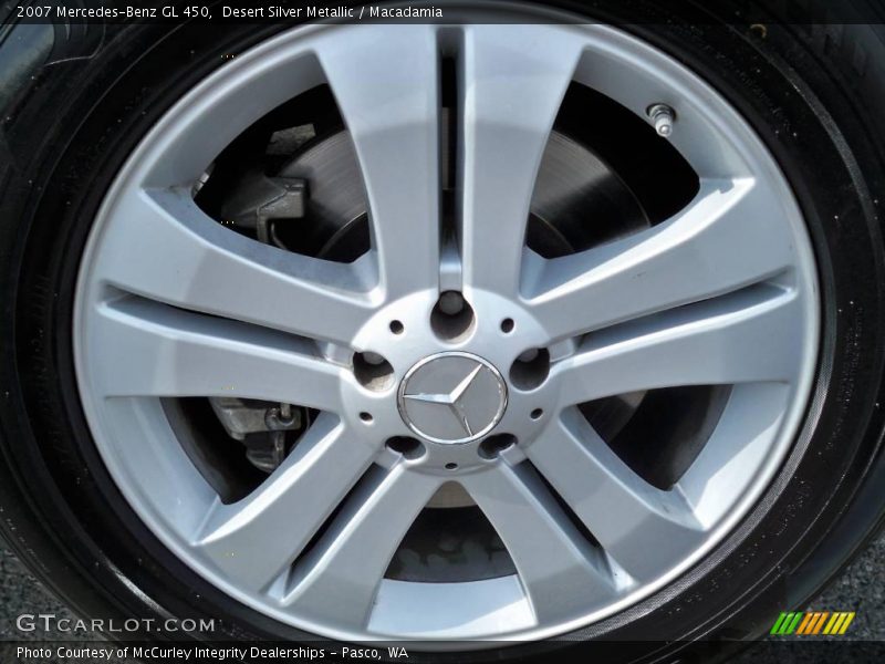 Desert Silver Metallic / Macadamia 2007 Mercedes-Benz GL 450