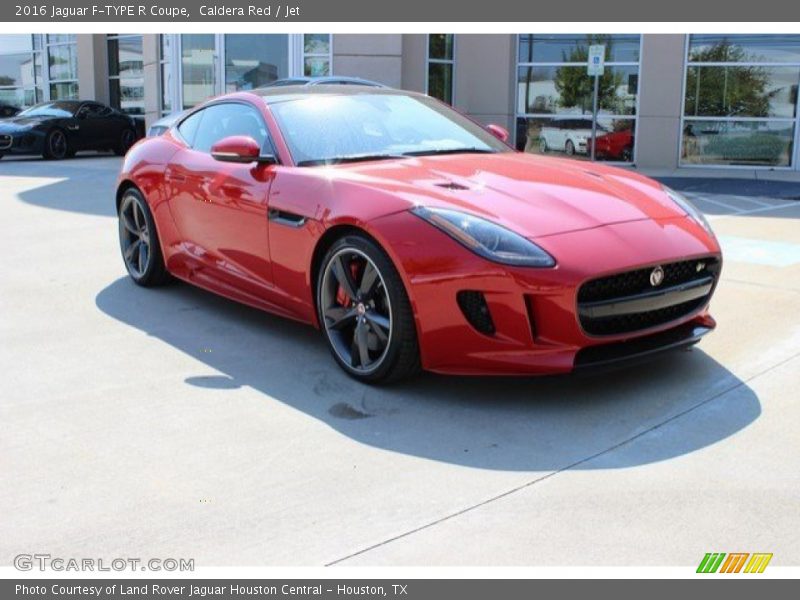 Caldera Red / Jet 2016 Jaguar F-TYPE R Coupe