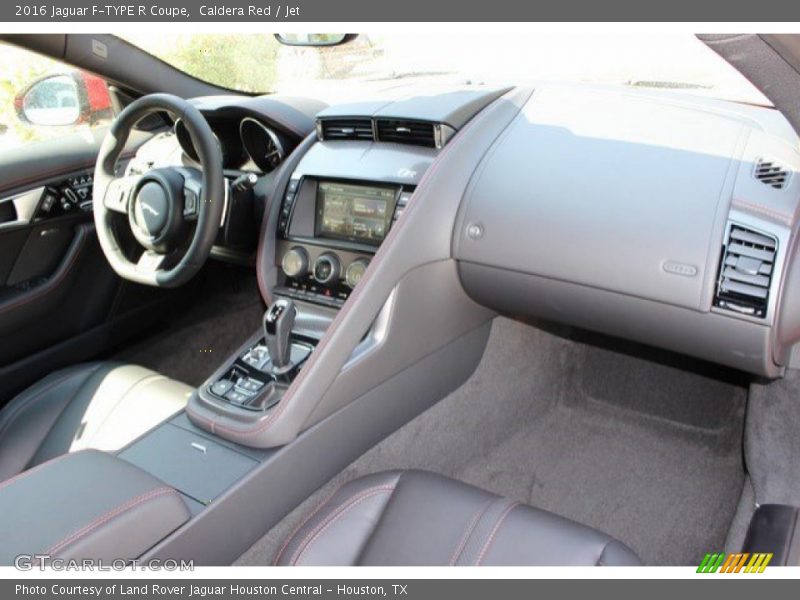 Dashboard of 2016 F-TYPE R Coupe