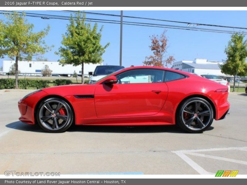  2016 F-TYPE R Coupe Caldera Red